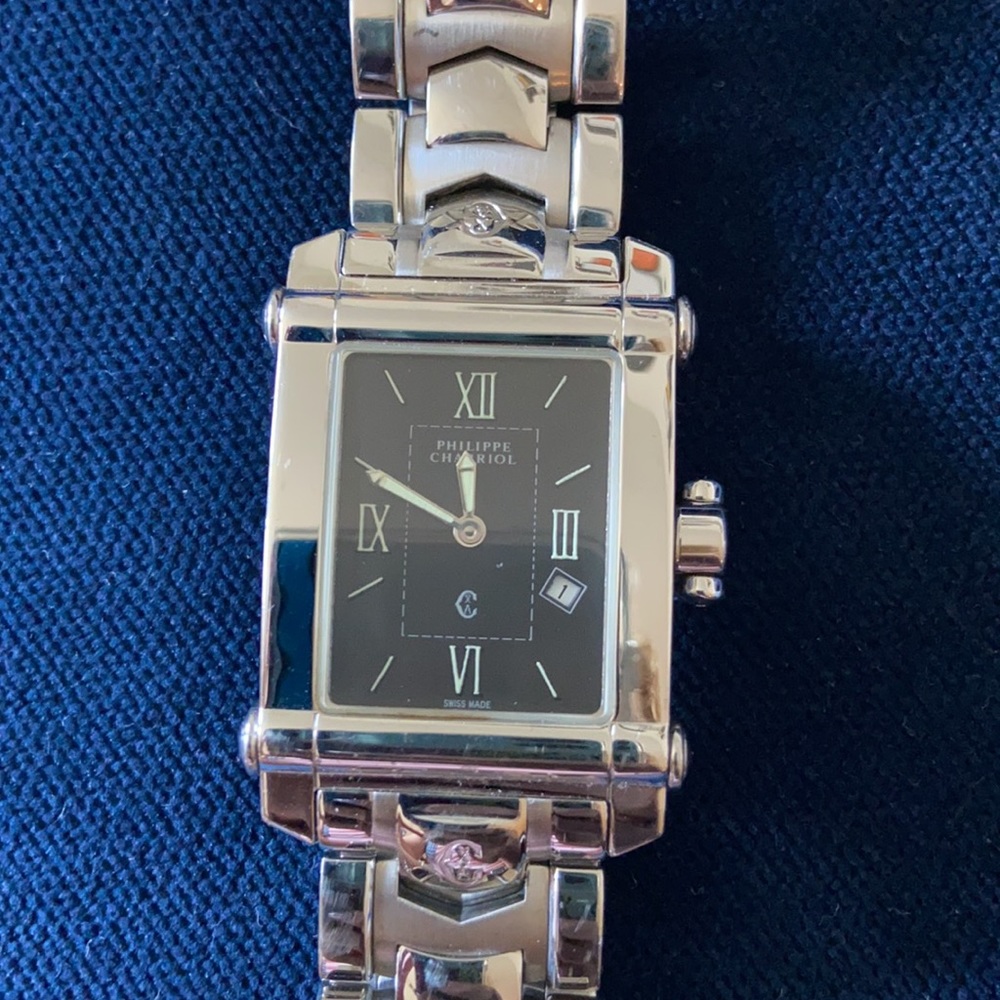 Philippe Charriol Colvmbvs stainless steel watch